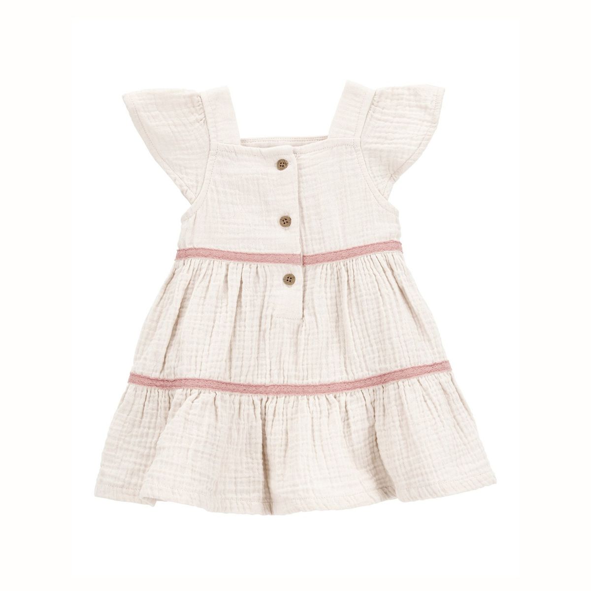 CARTER'S - Vestido con Cubre Pañal Algodón Bebé Niña Carter's