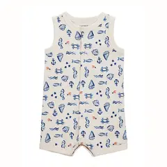 CARTER'S - Enterito Estampado Algodón Bebé Niño