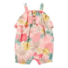 CARTER'S - Enterito Algodón Estampado Bebé Niña