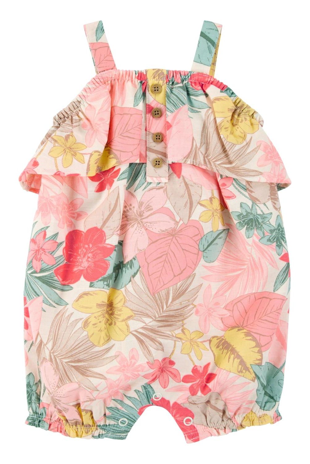 CARTER'S - Enterito Algodón Estampado Bebé Niña Carter's