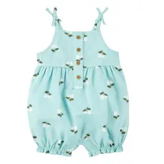 CARTER'S - Enterito Estampado Algodón Bebé Niña