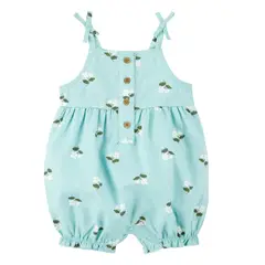 CARTER'S - Enterito Estampado Algodón Bebé Niña