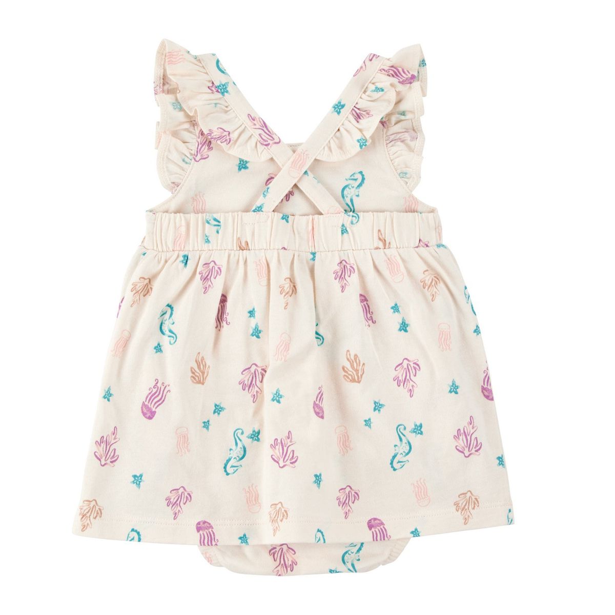 CARTER'S - Vestido con Cubre Pañal Algodón Bebé Niña Carter's