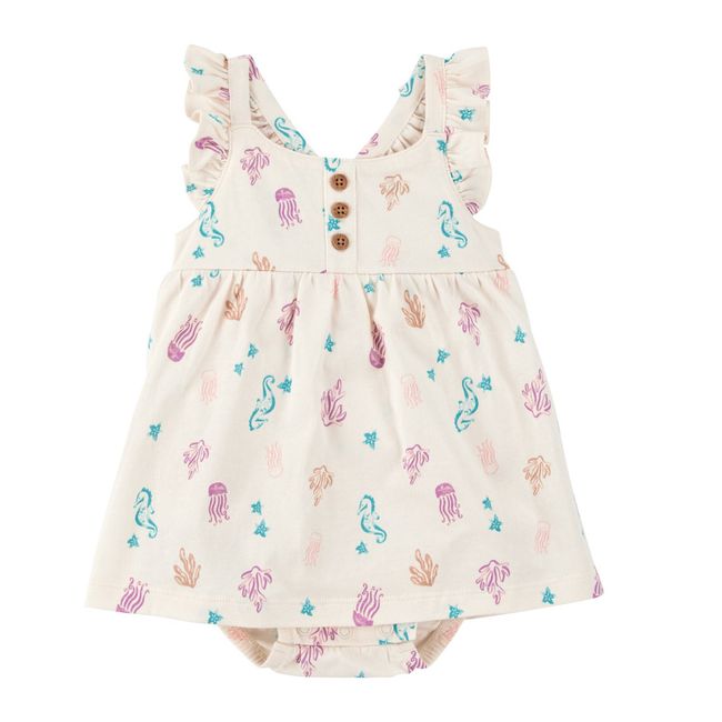 CARTER'S - Vestido con Cubre Pañal Algodón Bebé Niña Carter's