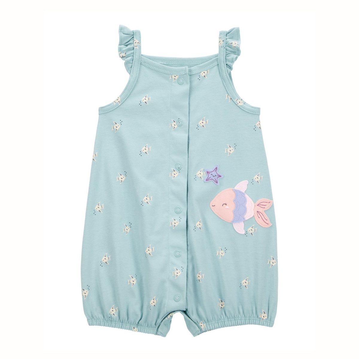 CARTER'S - Enterito Aplicación Algodón Bebé Niña Carter's