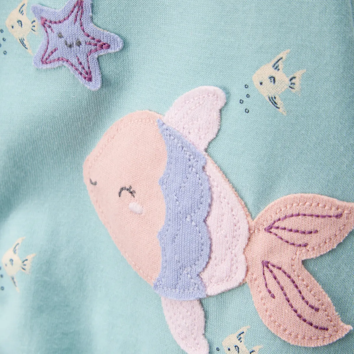 CARTER'S - Enterito Aplicación Algodón Bebé Niña Carter's