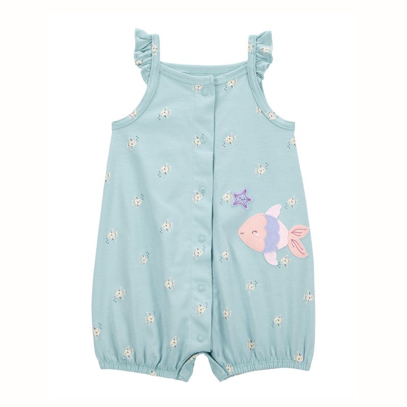 CARTER'S - Enterito Aplicación Algodón Bebé Niña Carter's