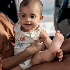 CARTER'S - Enterito Estampado Algodón Bebé Niña