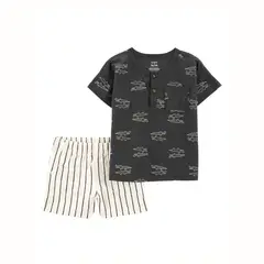 CARTER'S - Conjunto 2 Piezas Polera Y Short Niño