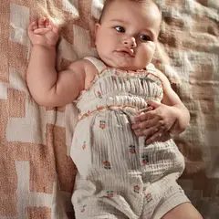 CARTER'S - Enterito Estampado Algodón Bebé Niña