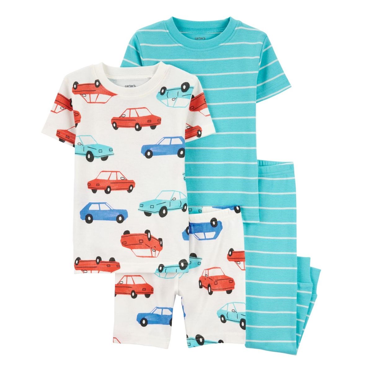 CARTER'S - Pijama 4 Piezas Algodón Niño  Carter's