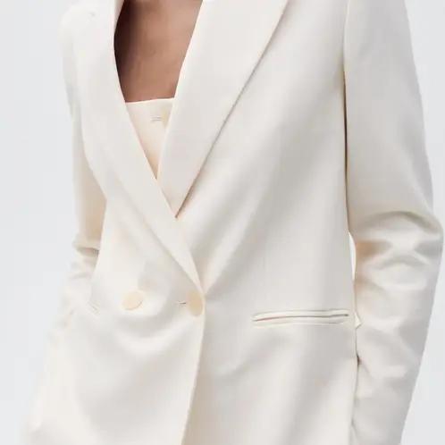 MANGO - Blazer Traje Recta Mujer