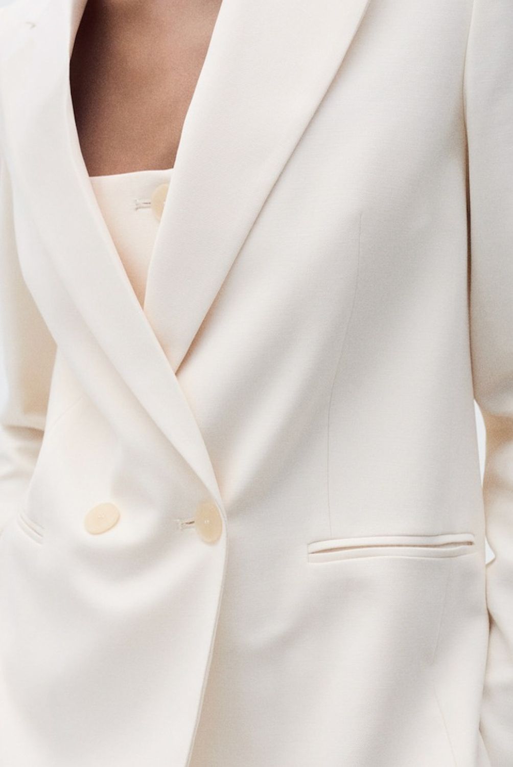 MANGO - Blazer Traje Recta Mujer Mango