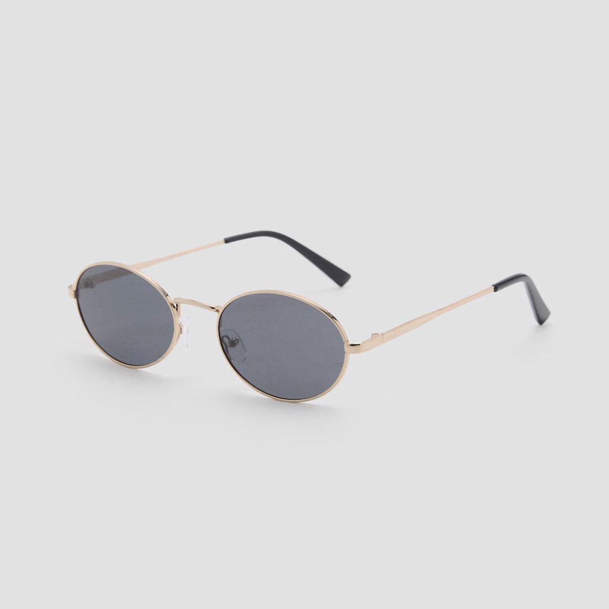 MANGO - Lentes De Sol Montura Metálica Redondas Mujer Mango