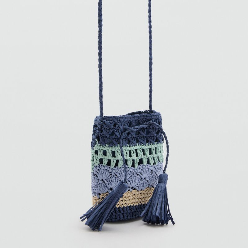 MANGO KIDS - Mini Bolso Combinado Niña Mango Kids