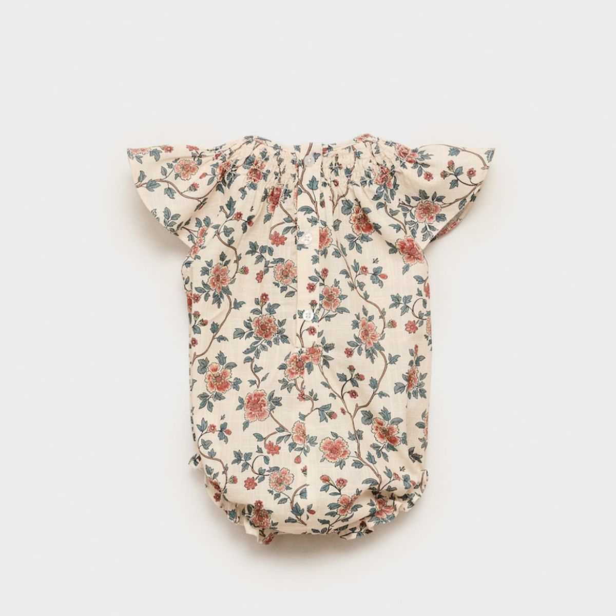 MANGO KIDS - Enterito Flores Algodón