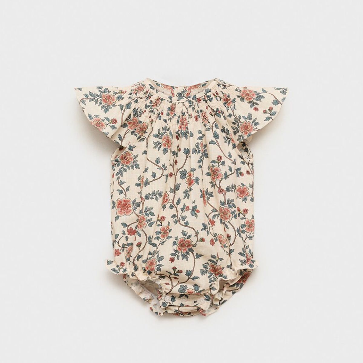 MANGO KIDS - Enterito Flores Algodón