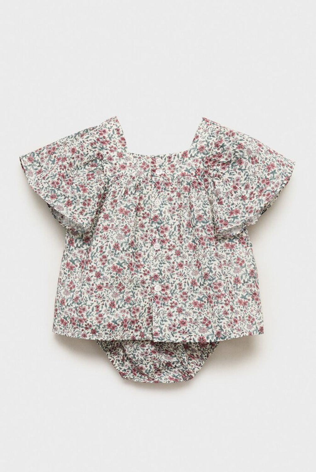 MANGO KIDS - Vestido y Ranita Estampado Bebé Niña Mango Kids