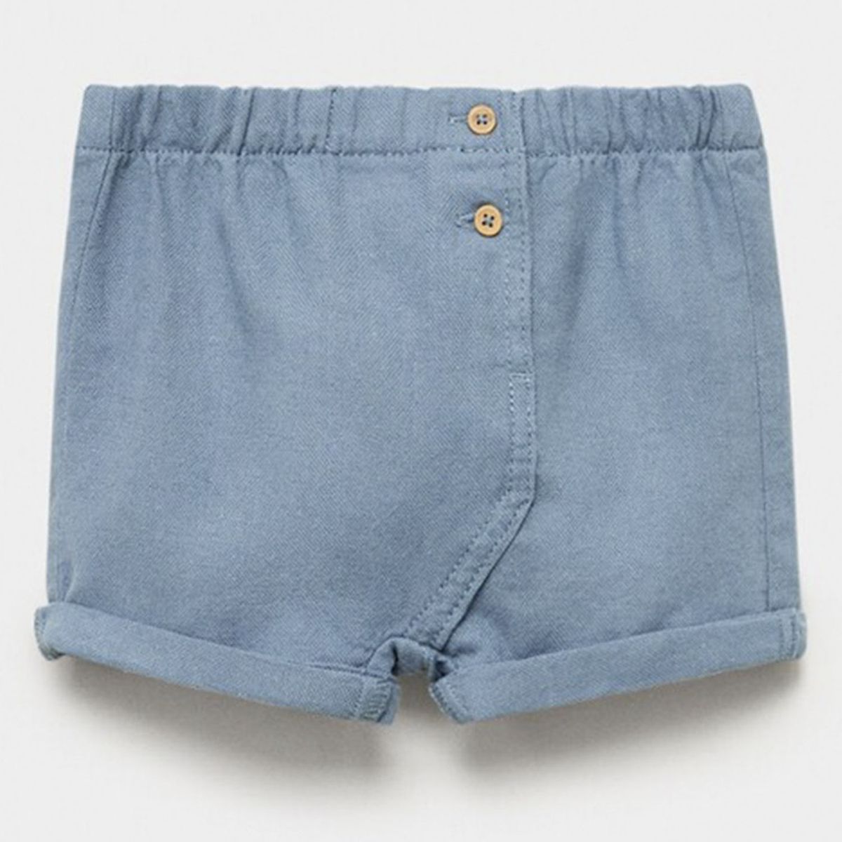 MANGO KIDS - Shorts Lino Y Algodón Unisex Bebé Mango Kids