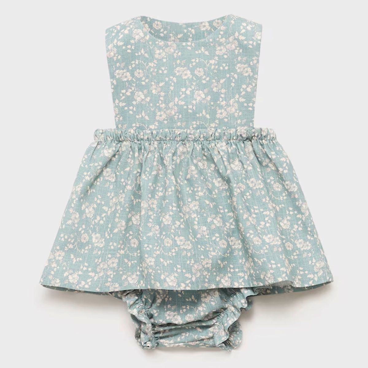 MANGO KIDS - Vestido y Ranita Estampado Bebé Niña Mango Kids