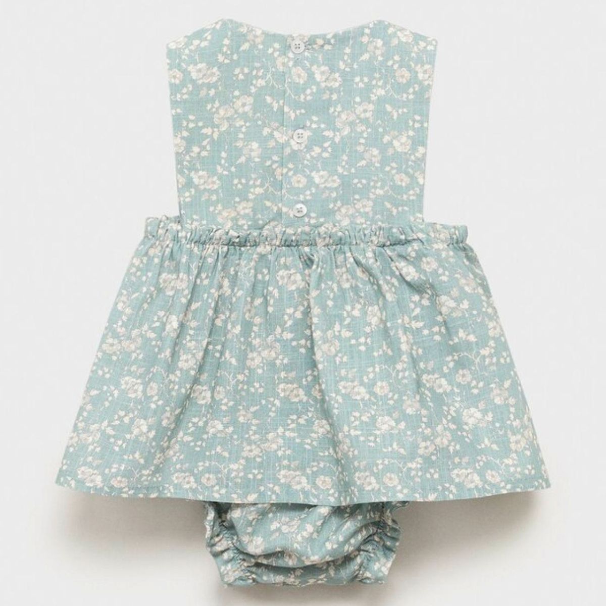 MANGO KIDS - Vestido y Ranita Estampado Bebé Niña Mango Kids