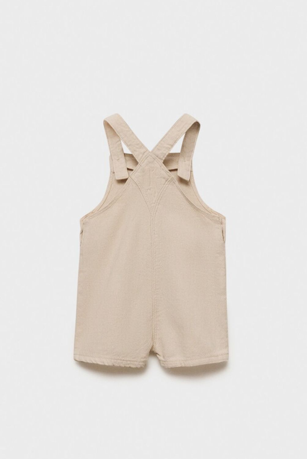 MANGO KIDS - Jardinera Lino Algodón Bebé Niña Mango Kids