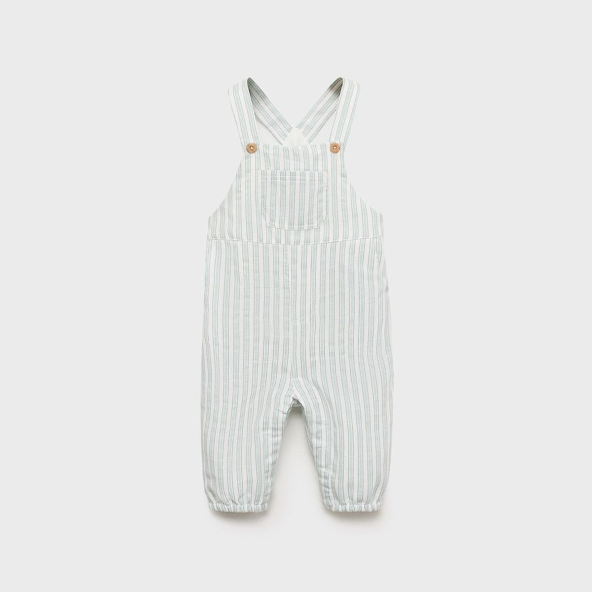 MANGO KIDS - Jardinera Algodón Rayas Bebé Niña Mango Kids