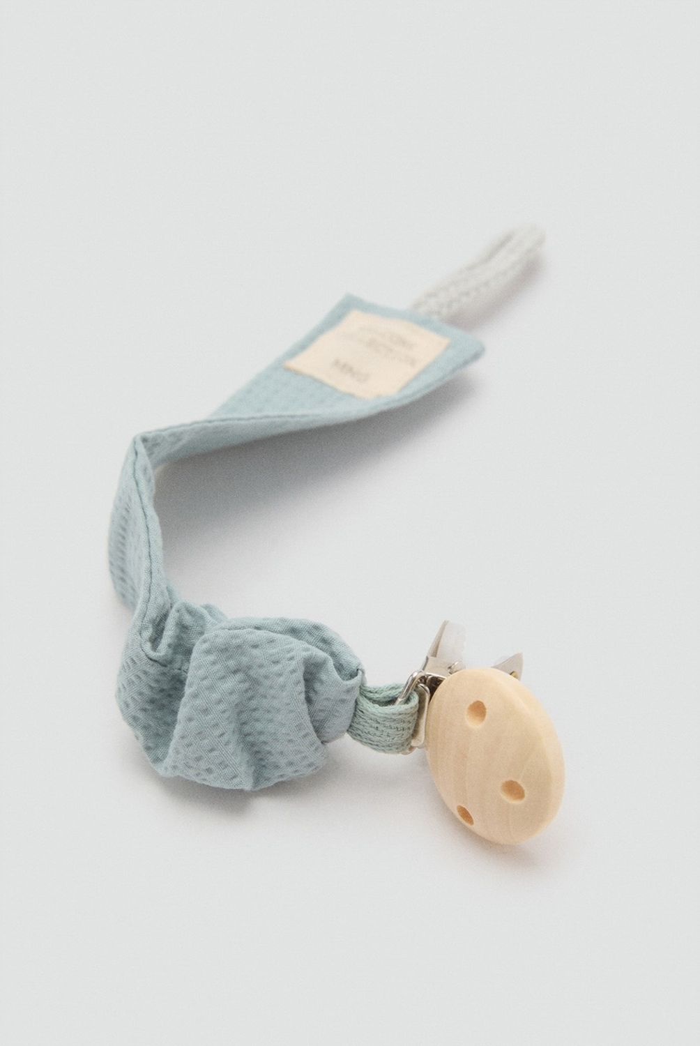 MANGO KIDS - Portachupete Broche Textura Unisex bebé Mango Kids