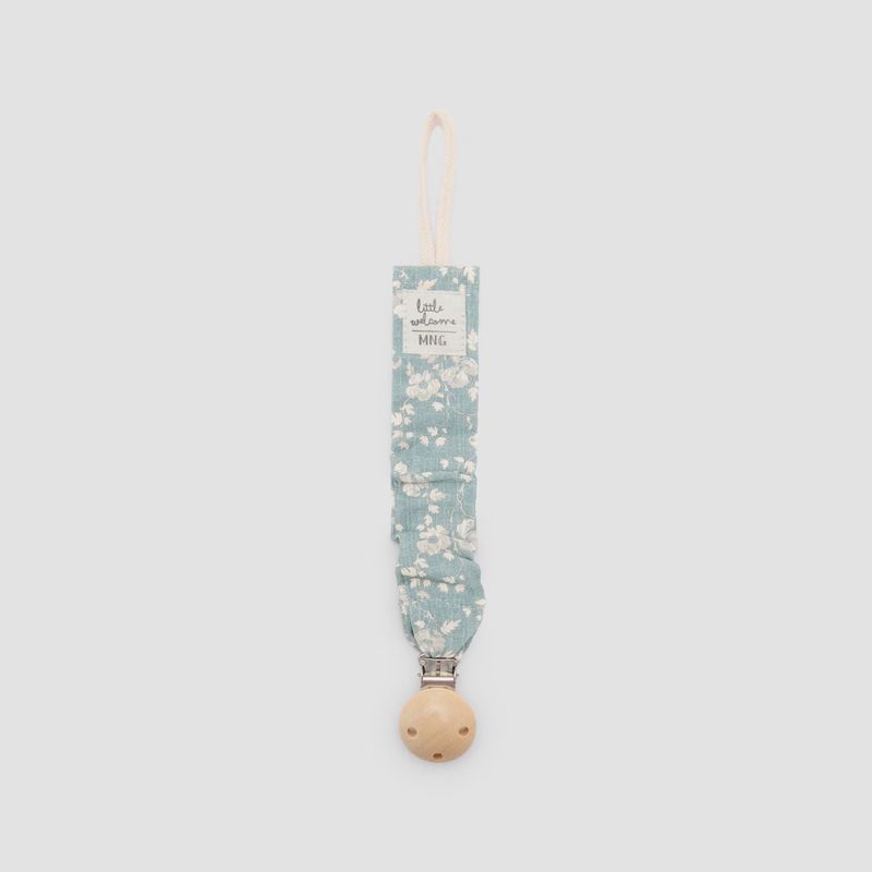 MANGO KIDS - Portachupete Broche Estampado Unisex bebé Mango Kids