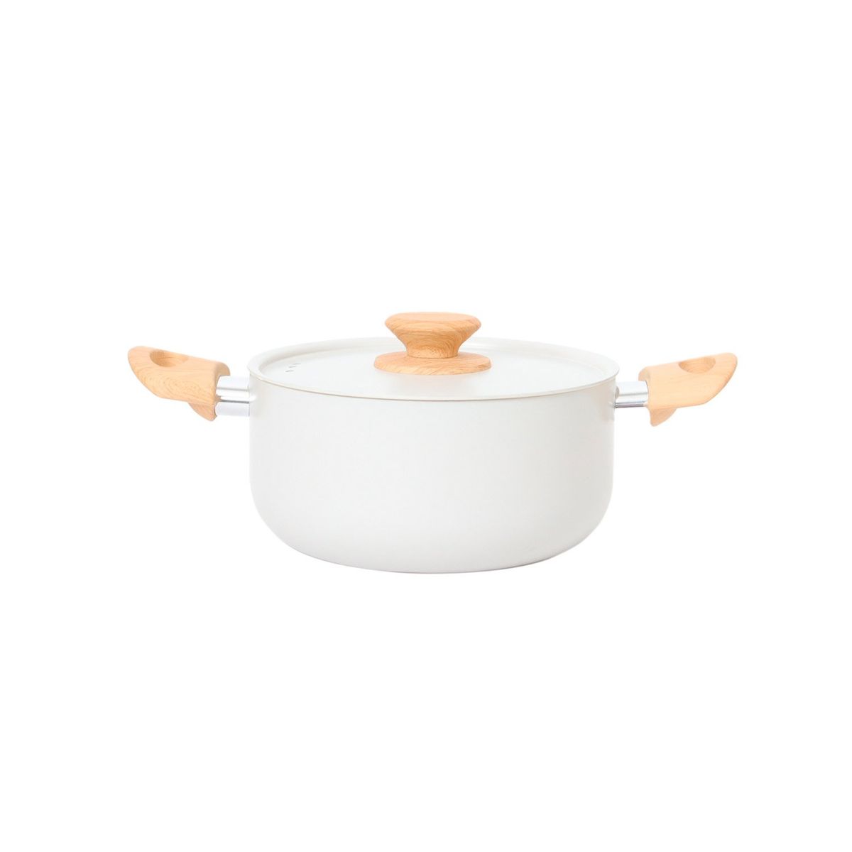 ILKO - Olla 20 Cm Cerámica White Ceramic Ilko