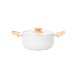 ILKO - Olla 20 Cm Cerámica White Ceramic