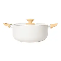 ILKO - Olla 24 Cm Cerámica White Ceramic