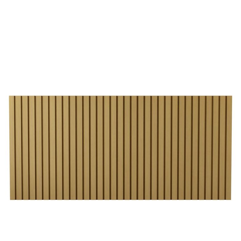 Respaldo Panel King Madera Caramelo 24mm
