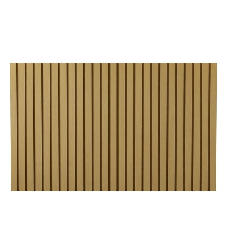 Respaldo Panel Queen Madera Caramelo 24mm