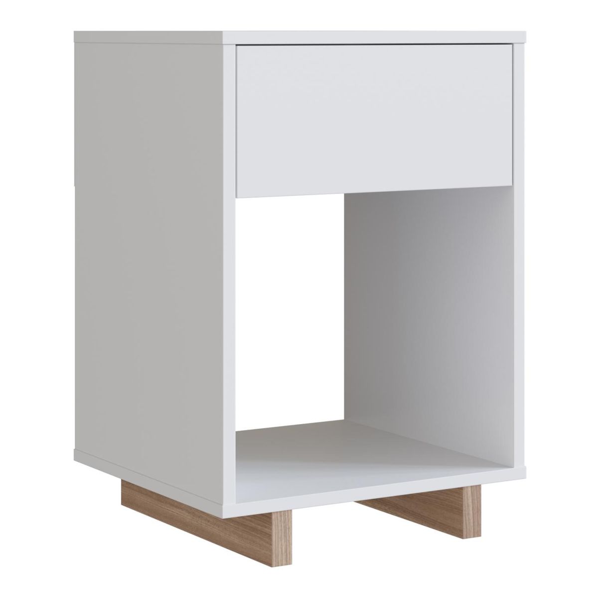 BE DESIGN - Velador 1 Cajon Blanco Be Design