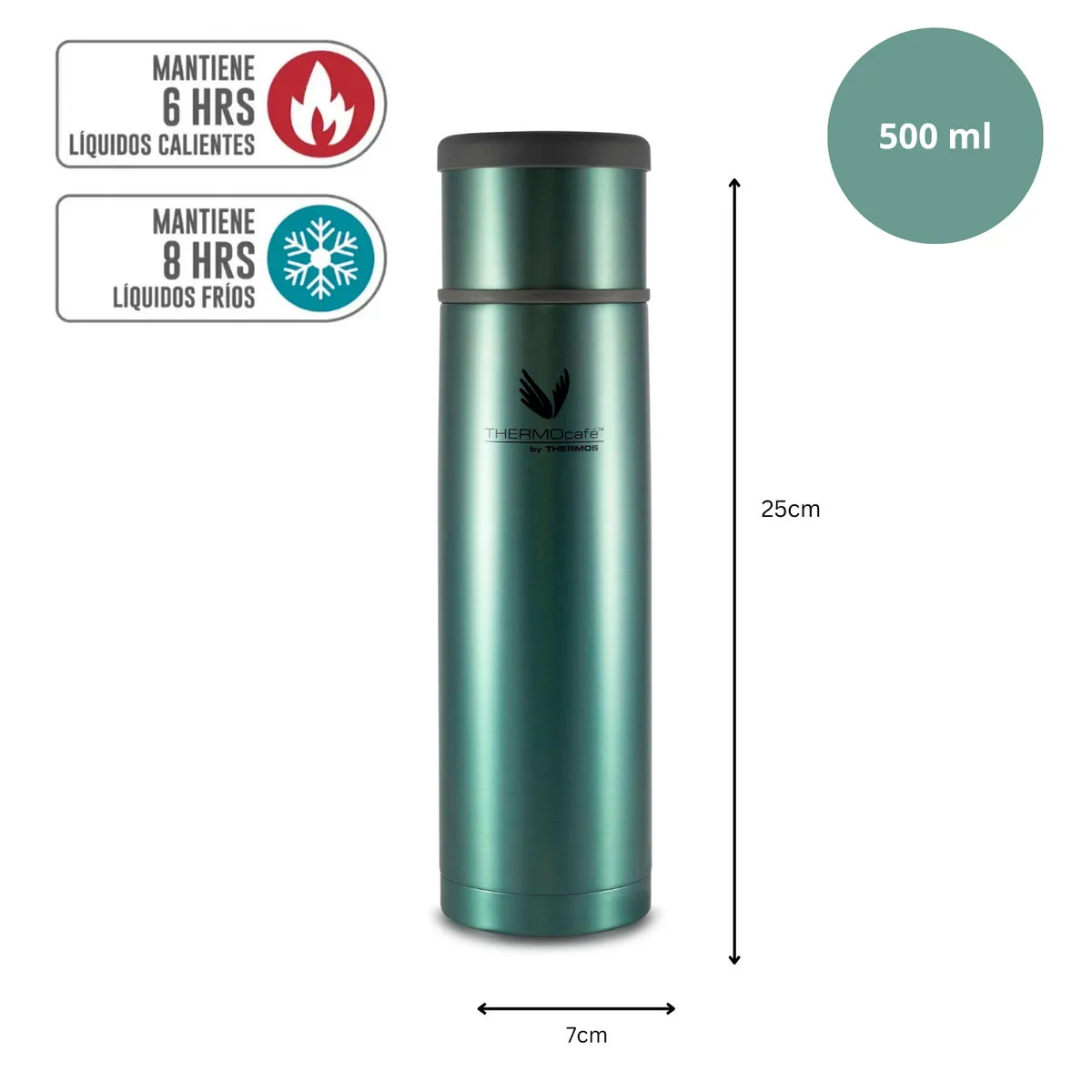 THERMOS - Termo Líquido 500 Ml Every Night Acero Inoxidable Thermos