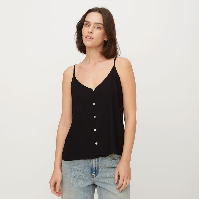 VERO MODA - Blusa Lino Mujer Vero Moda