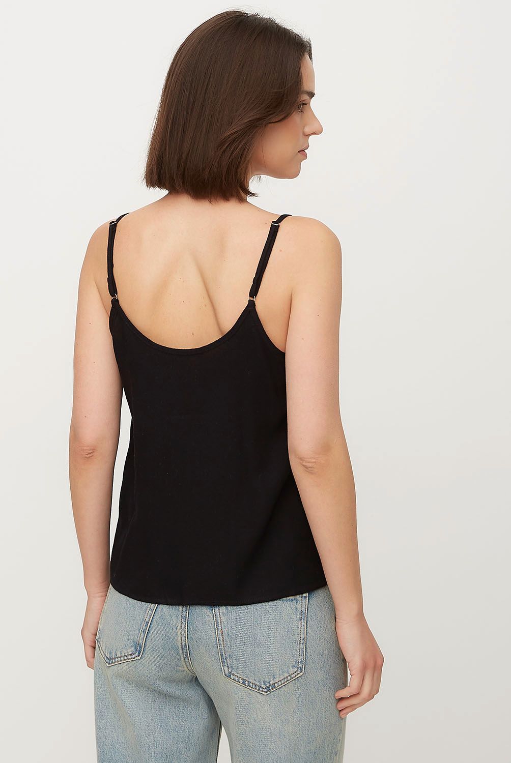 VERO MODA - Blusa Lino Mujer Vero Moda