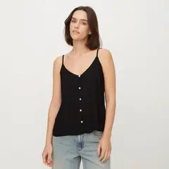 VERO MODA - Top Lino Mujer