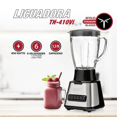 Imagen 2 del producto Licuadora 6 Velocidades 1.5Lts TH-410VI