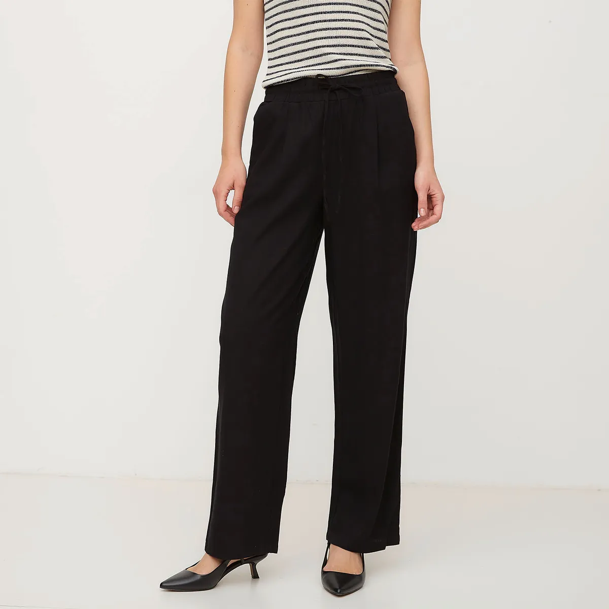 VERO MODA - Pantalón Ancho Mujer Vero Moda