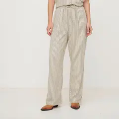 VERO MODA - Pantalon Lino Mujer