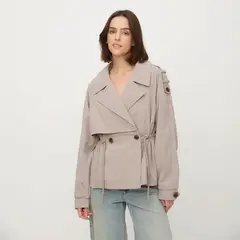 VERO MODA - Chaqueta Trench Corto Mujer