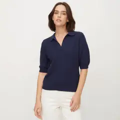 VERO MODA - Sweater Manga Corta Algodón Mujer