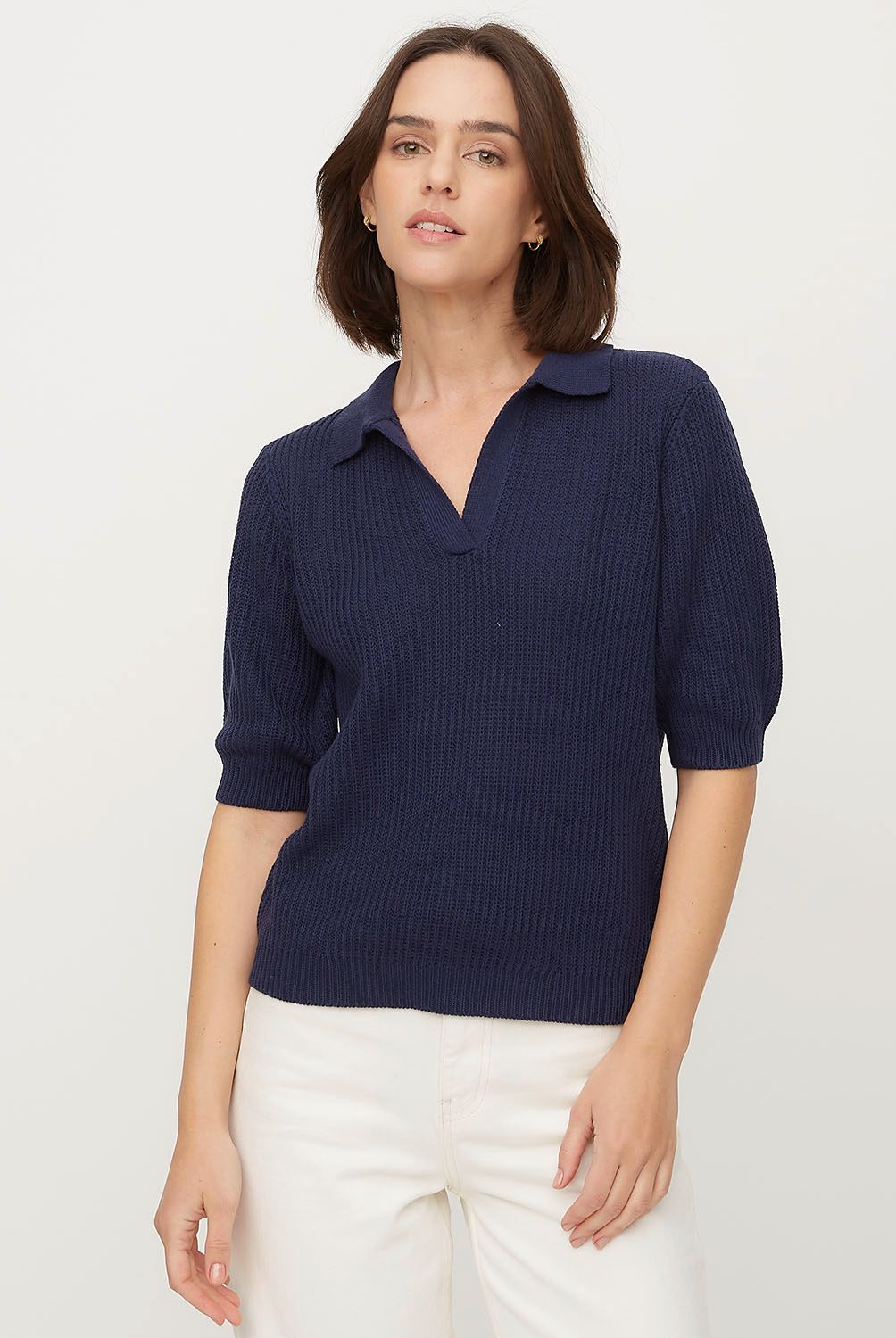 VERO MODA - Sweater Manga Corta Algodón Mujer Vero Moda