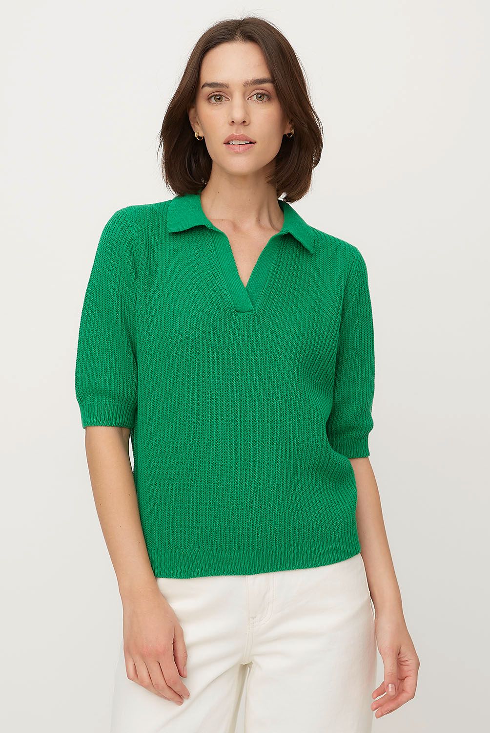 VERO MODA - Sweater Manga Corta Algodón Mujer Vero Moda