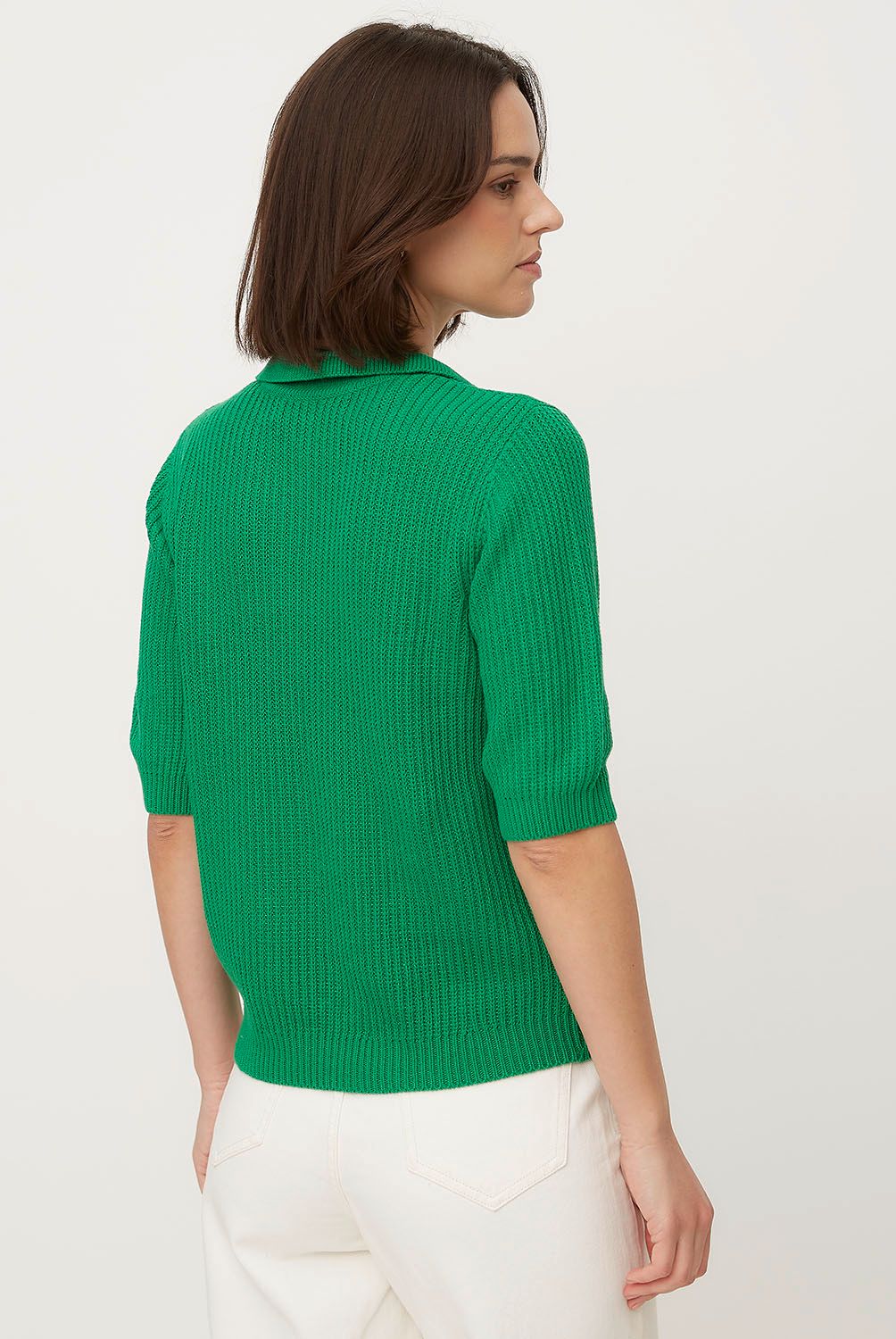 VERO MODA - Sweater Manga Corta Algodón Mujer Vero Moda