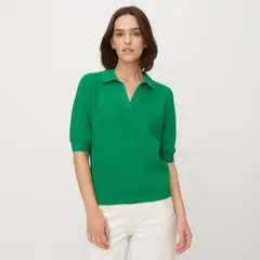 VERO MODA - Sweater Manga Corta Algodón Mujer