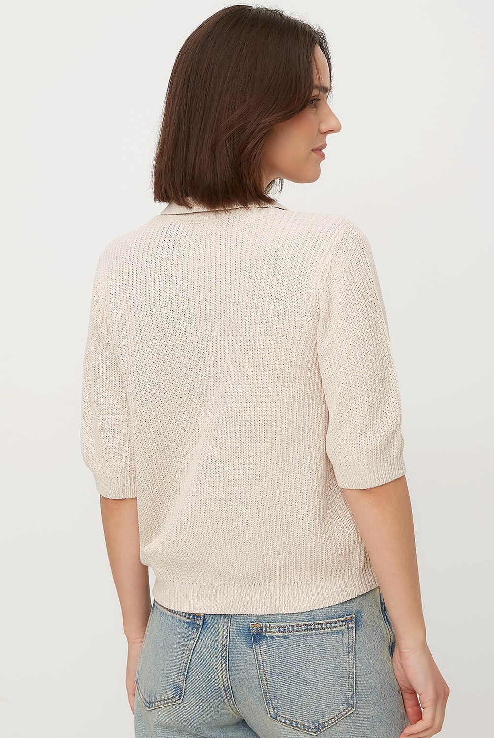 VERO MODA - Sweater Manga Corta Algodón Mujer Vero Moda