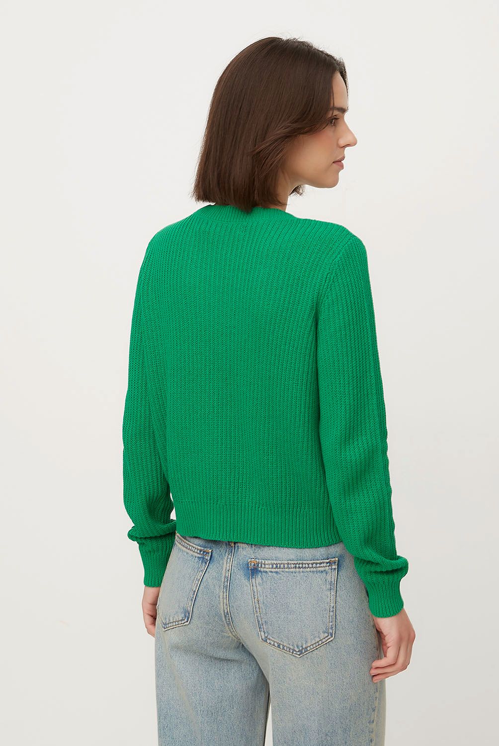 VERO MODA - Sweater Algodón Cuello Redondo Mujer Vero Moda
